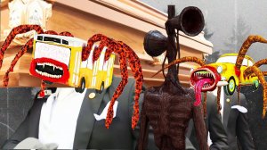 Siren Head vs Bus Eater - Coffin Dance Song (Cover)