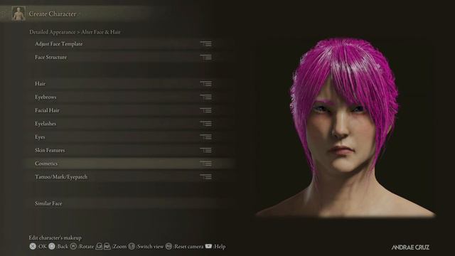 Elden Ring Character Creation - Female Anime Character Customization [PS5 - 4K HDR] смотреть онлайн