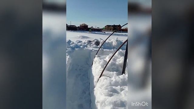 Приближение весны! Или как мы готовим теплицу к накрытию! смотреть онлайн