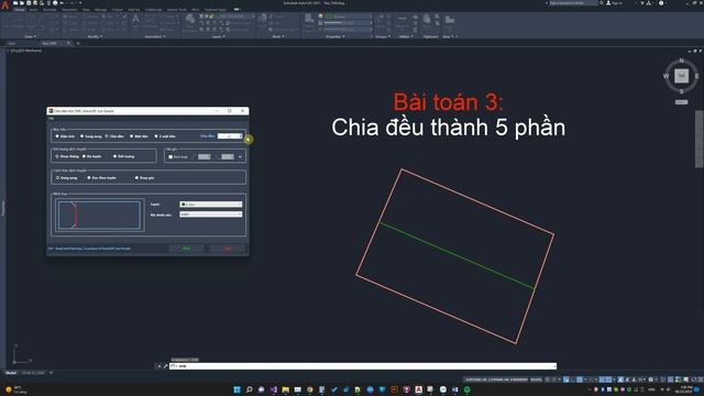 Chia diện tích | Chia thửa ruộng | Phân lô trong Quy hoạch LDT | Split polyline in AutoCAD смотреть онлайн