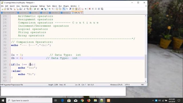 PHP Operators Comparison Part-12 | How To Use Comparison Operators In Php? смотреть онлайн