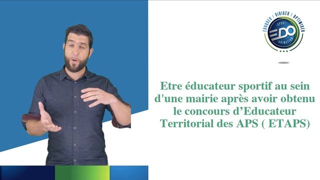 Les métiers auxquels prépare le BPJEPS Activités Sports Collectifs смотреть онлайн