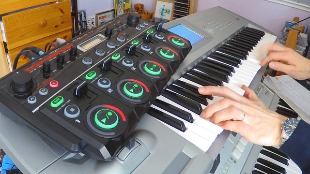 Korg Trinity Plus song Only Two with Boss RC-505 9.3.2021 смотреть онлайн