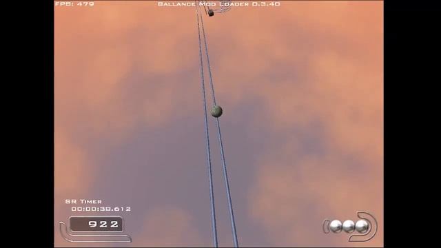 Ballance: "Space Rail v1.0" 1:04.357 смотреть онлайн