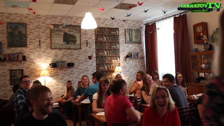 шоу Nekrasov tv | Некрасов ТВ 2016. Вечер быстрых свиданий в антикафе "Коммуникатор" (Екатеринбург) смотреть онлайн