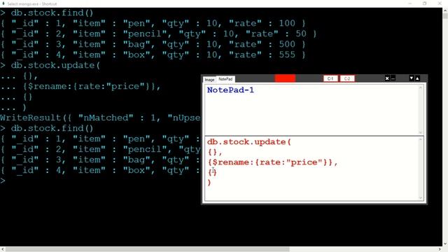 mongoDB 15 By Shaji Topic: The $rename Update Operator смотреть онлайн