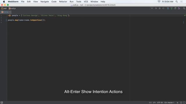 WebStorm 2016.2 – New Features смотреть онлайн