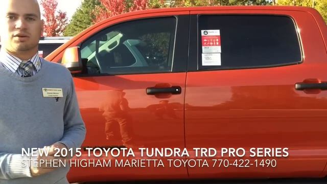 New 2015 Toyota Tundra TRD PRO Series смотреть онлайн