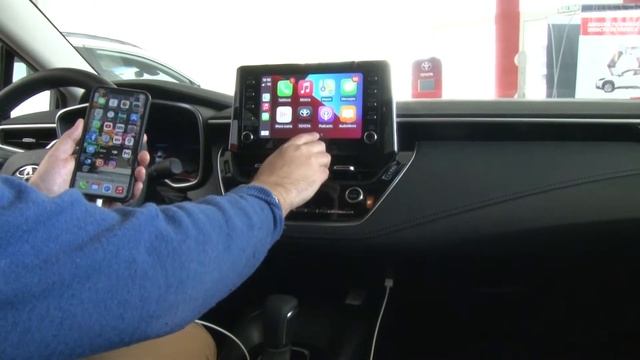 COROLLA : Como conectar tu IPHONE en tu TOYOTA, con Android Auto. смотреть онлайн