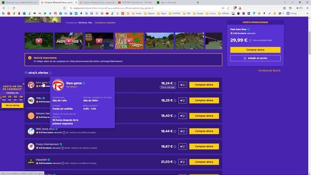 Donde Comprar Minecraft Java Original (Más BARATO) PC, XBOX... смотреть онлайн