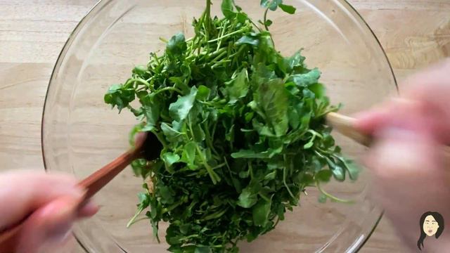 W is for Watercress | 맛있는 미나리 무침 смотреть онлайн