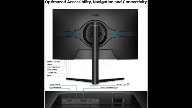 "Features Highlight" KOORUI 27 Inch 165Hz Monitor, 1080P IPS HDR Computer Monitor смотреть онлайн