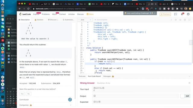 BST Leetcode problem in Java смотреть онлайн