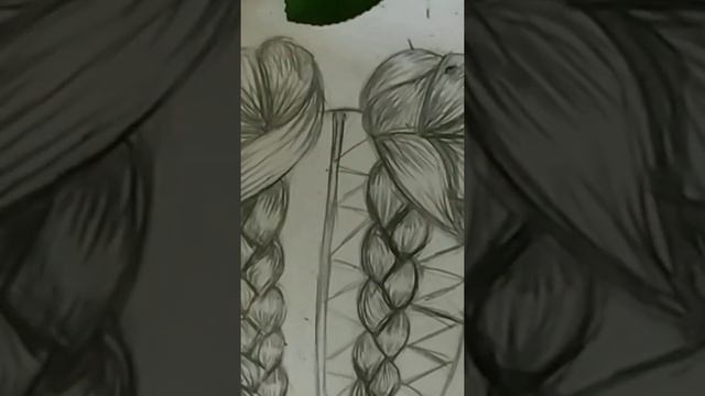 Как нарисовать девочку с косичками смотреть онлайн