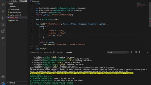 Text-to-Speech Voice Calls with PHP смотреть онлайн
