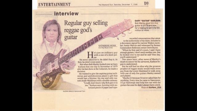 About the Bob Marley Guitar смотреть онлайн