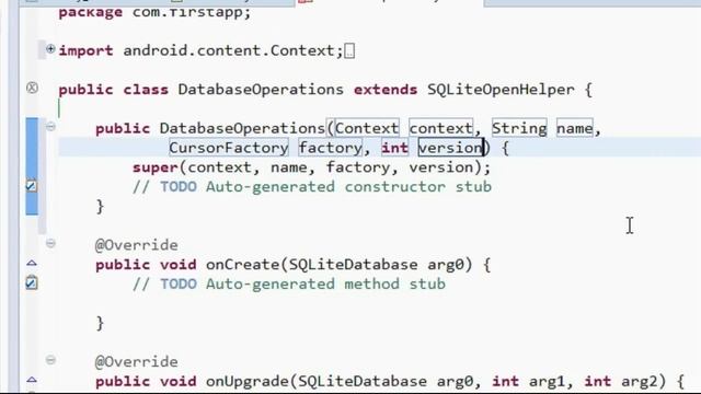 Android SQLite Tutorial - 1 - Create database and tables смотреть онлайн