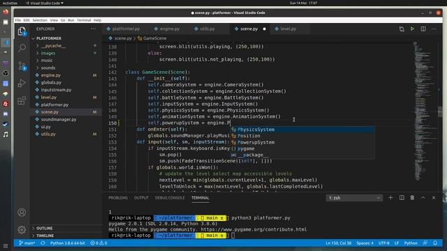 Python and Pygame Platform Game Part 30 - Power-Ups смотреть онлайн