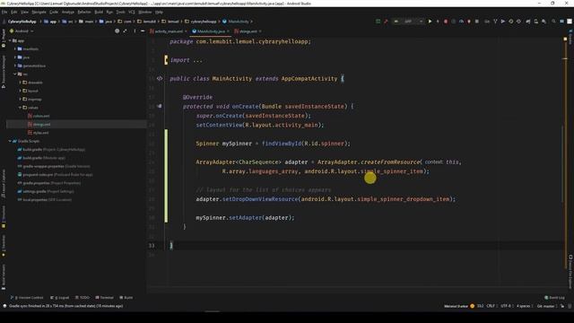 #13 Android Spinner Adapter Tutorial - Android Development Tutorial 2020 in Java смотреть онлайн