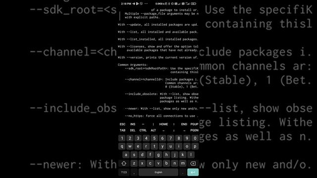 Fix sdkmanager permission denied in $ANDROID_HOME on Alpine Linux - Set Environment #9 смотреть онлайн