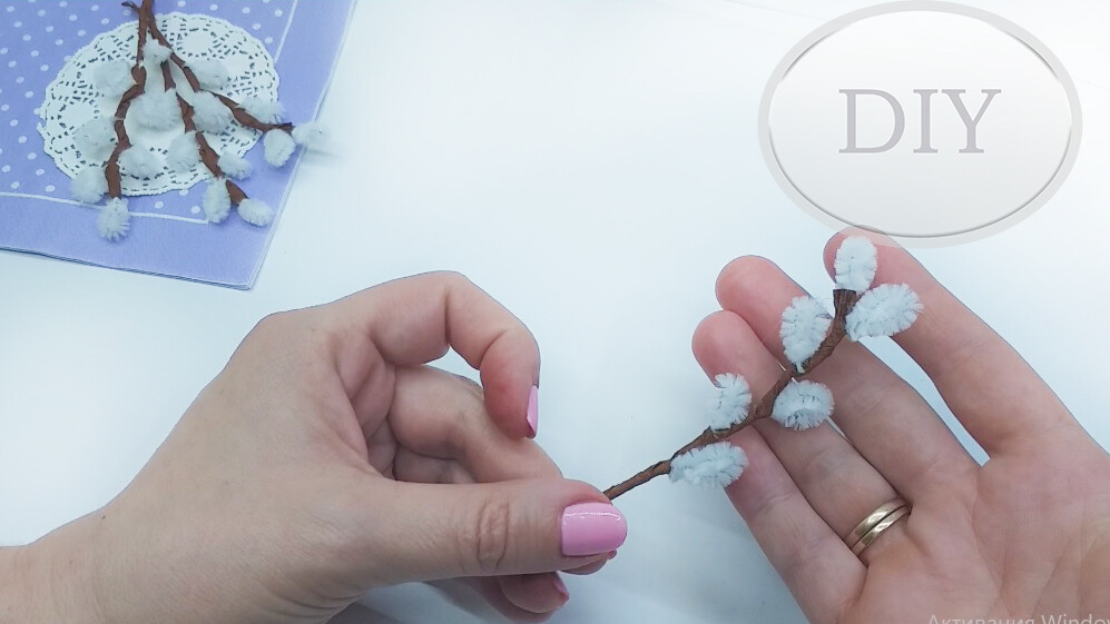 Верба из синельной проволоки / DIY EASTER IDEAS смотреть онлайн