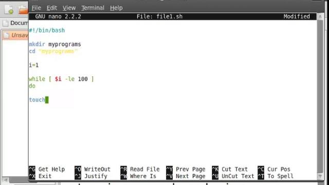 [tutorial] Create 100 files in sub directory using shell script смотреть онлайн