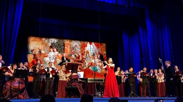 И.С.Бах «Шутка», Сюита №2 си минор для флейты с оркестром BWV 1067 Алина Большеданова смотреть онлайн