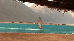 Windsurfing Blue Lagoon/ виндсерфинг на Голубой Лагуне в Египет Дахаб