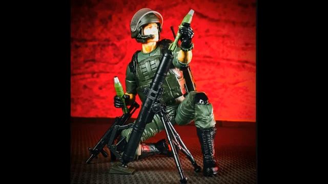 A LOOK AT: Gridiron Studios G I Joe Classified Mortar Trooper Loadout Weapon Upgrade Kit REVEAL смотреть онлайн