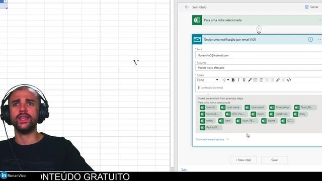 Como iniciar um Fluxo do Microsoft Automate no Excel Desktop/Online - Substituindo VBA pelo Automat смотреть онлайн