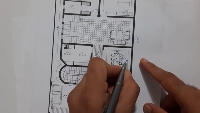 28 x 70 House Planning with | Full Details | смотреть онлайн