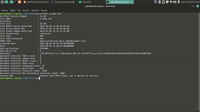Como Modificar Y Eliminar Los Metadatos De Un Archivo.