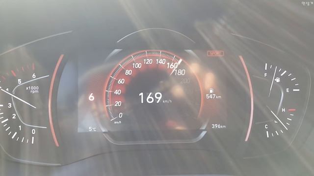 현대 신형 싼타페TM 2.0 디젤 HTRAC 급가속 성능(2019 Hyundai Santa Fe Acceleration) - 2018.02.21
