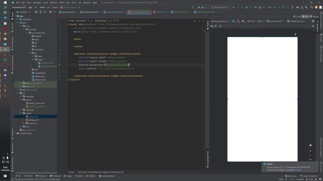 E-COMMERCE APP MVMM - 5 - SPLASH SCREEN смотреть онлайн