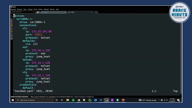 Learn why pyATS is used by thousands of developers world-wide. Snack Minute Ep 36 смотреть онлайн