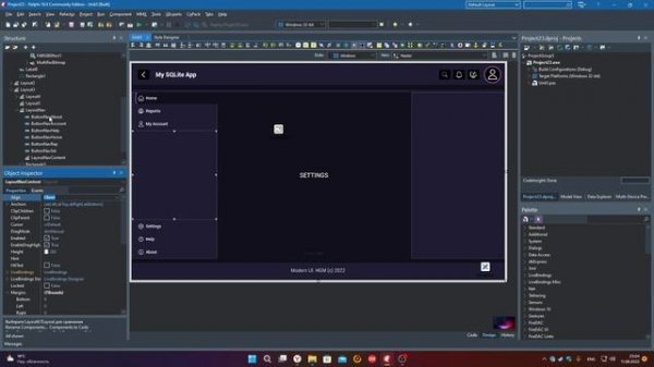 Sqlite mini app (Delphi, FMX)