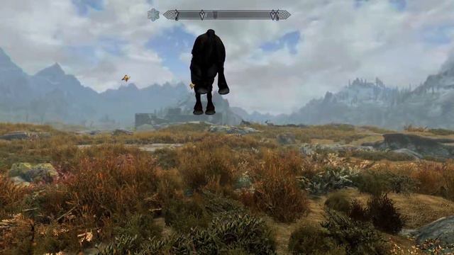 Skyrim PS5 Special Edition- Butterflying Horse смотреть онлайн
