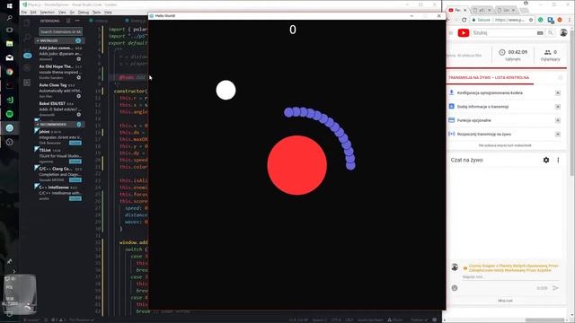 Let's Code: SpinningShooter #2: Podstawy Rozgrywki [JavaScript, P5.js, Electron] смотреть онлайн