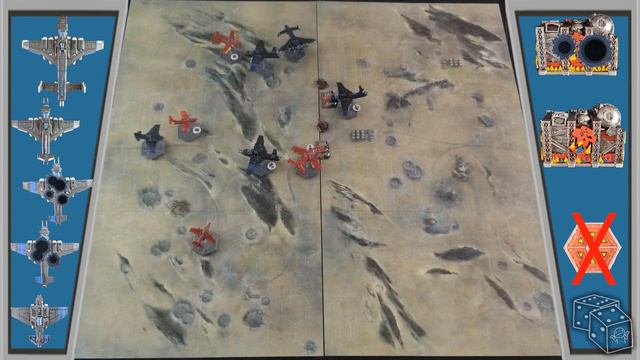 Aeronautica Imperialis Battle Report (125pts, Bombing Run) смотреть онлайн