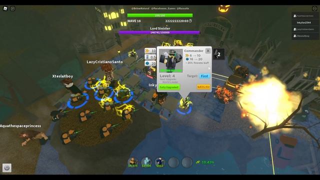 ?Tower Defense Simulator || Lord Sinister Battle? смотреть онлайн