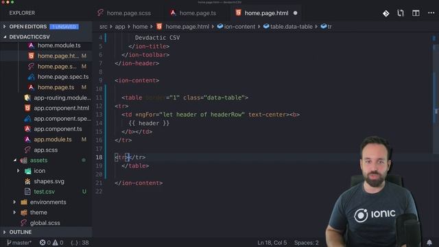 How to Import & Export CSV Data using Papa Parse with Ionic 4 смотреть онлайн