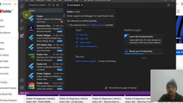 Flutter & Firebase App Tutorial #1 - Introduction and VS code Setup смотреть онлайн