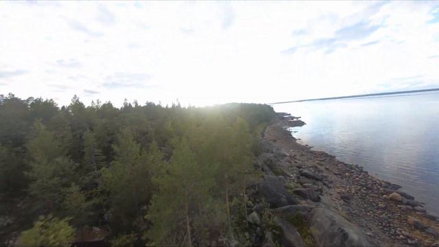 Как выглядит летом закат на Белом море. смотреть онлайн