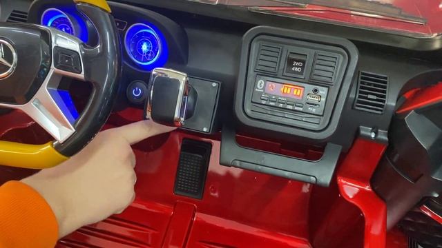 Детский электромобиль Mercedes-Benz Maybach G650 AMG - обзор