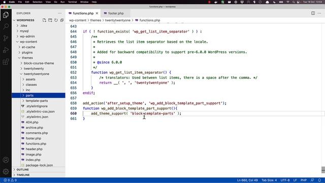 Using block template parts in classic themes смотреть онлайн