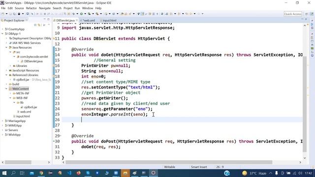 HTML To Servlet and Servlet to Database Software Communication | Advanced Java | Kayum Sir смотреть онлайн
