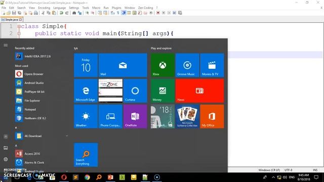 02.Java First Program Run on CMD Bangla Tutorial смотреть онлайн