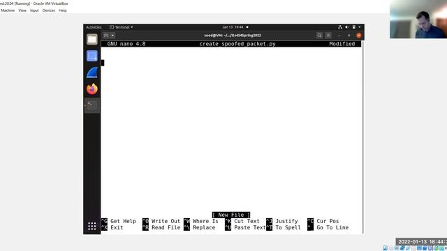 ITS 454 Network Security (2022) - Intro to Scapy смотреть онлайн