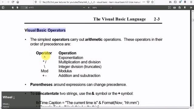 Visual Basic 6.0 for BSc Students смотреть онлайн