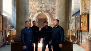 Кондак акафиста Страстем Христовым "Возбранный Воеводо". Мужской хор HORECEA.